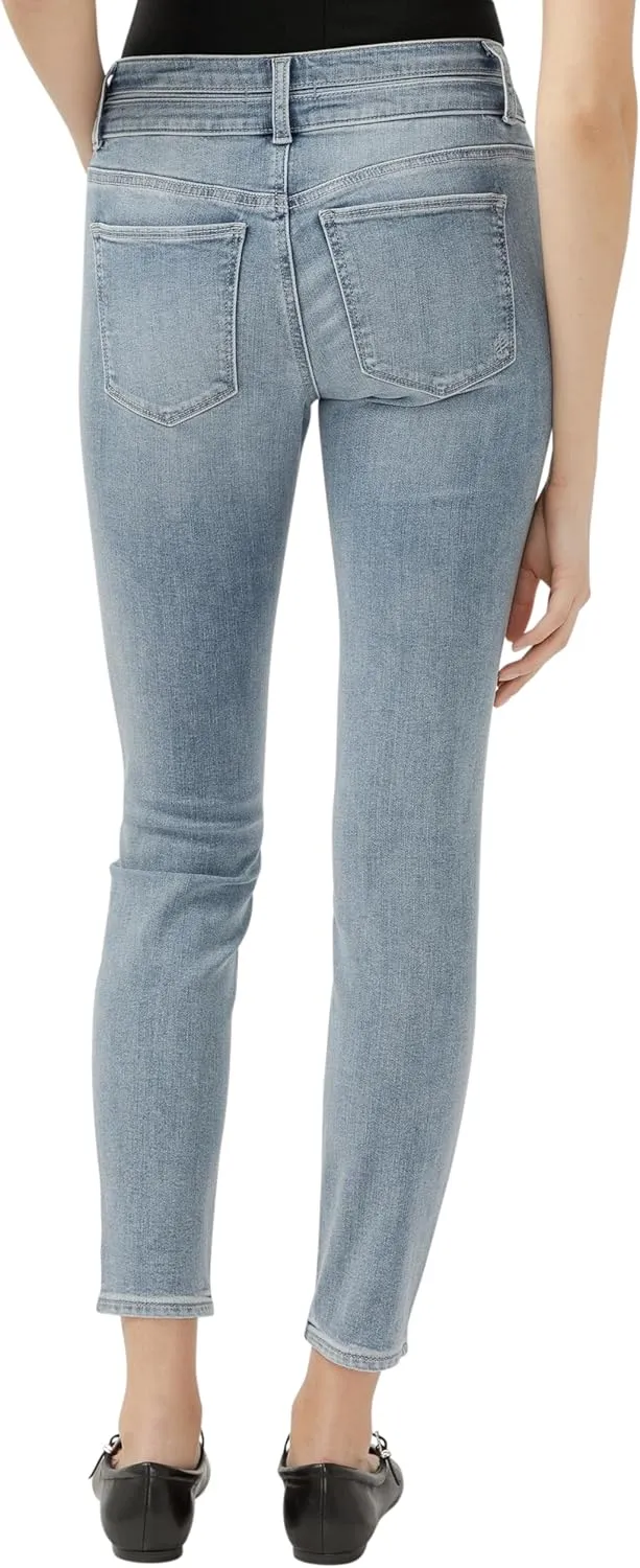 Silver Jeans Co. Women's Suki Mid Rise Curvy Fit Skinny Jeans