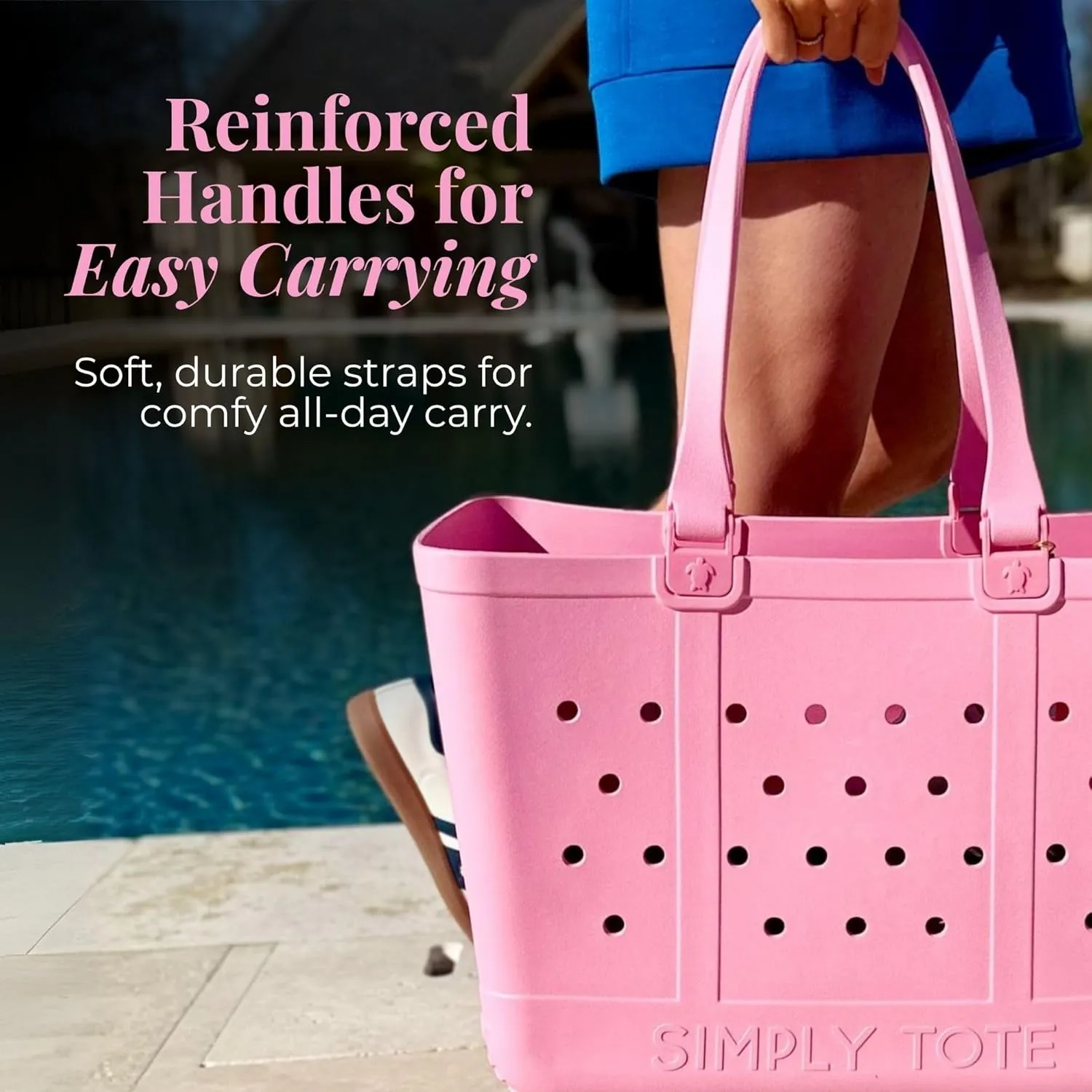 Simply Southern, Large Tote Bag