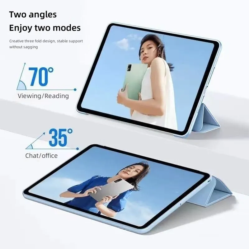 Smart Case for Xiaomi RedMi Pad 10.6 2022 New Magnetic Filp Stand Cover Tablet Funda for RedMi Pad Case 10.61 inch Film Pen