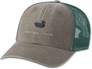 Southern Marsh Classic Snapback Trucker Hat, Unisex Hat