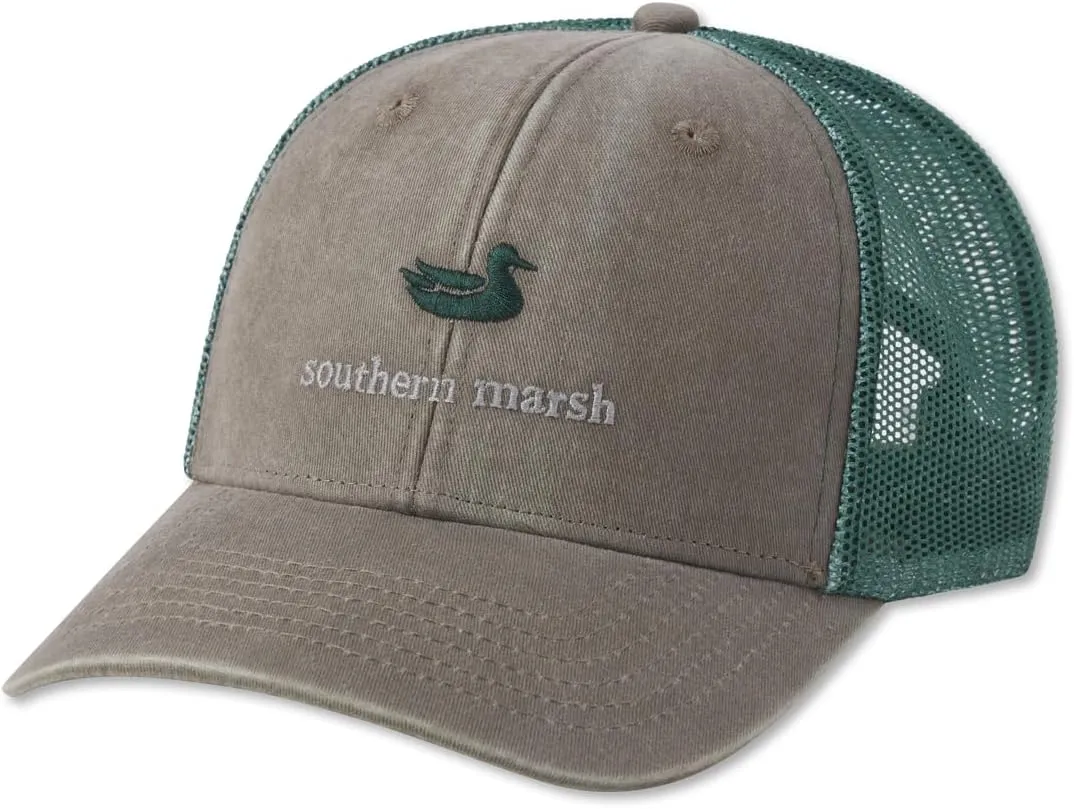 Southern Marsh Classic Snapback Trucker Hat, Unisex Hat