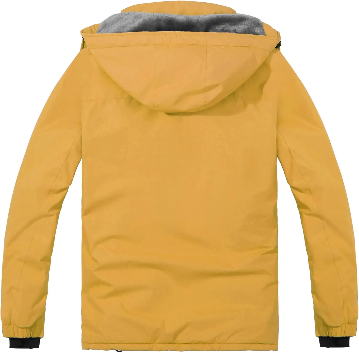Spmor Women's Waterproof Ski Jacket Mountain Rain Winter Coat Windproof Skin Hooded Jacket