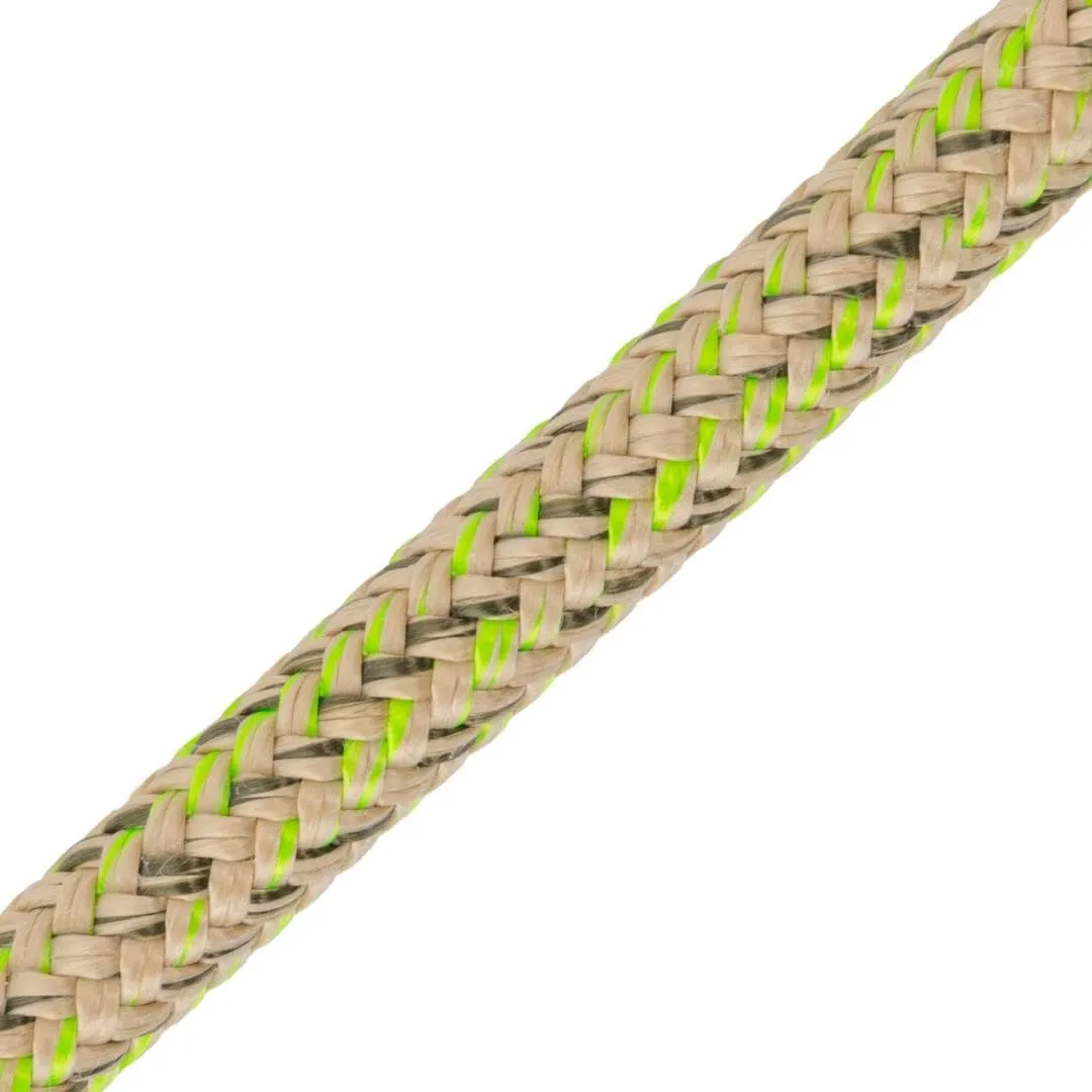Sterling RNA 8mm Flex Hitch Cord - Professional-Grade Arborist Rope with Technora-Polyester Blend Sheath, High-Performance 24kN Climbing Line, Weather-Resistant Tree Care Equipment