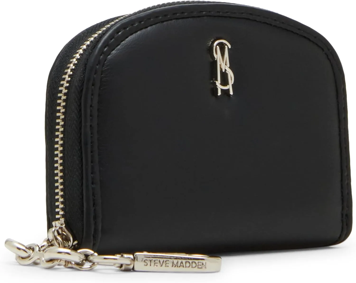 Steve Madden Women's Bjadez Card Case Wallet JADEZ Dome Zipper Pouch