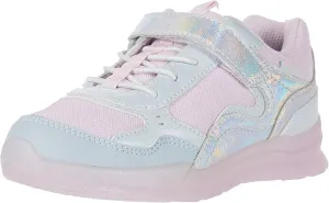 Stride Rite 360 Girl's Marcel Dual Width Insole Lighted Athletic Shoe, Multi, 10.5 M US Big Kid