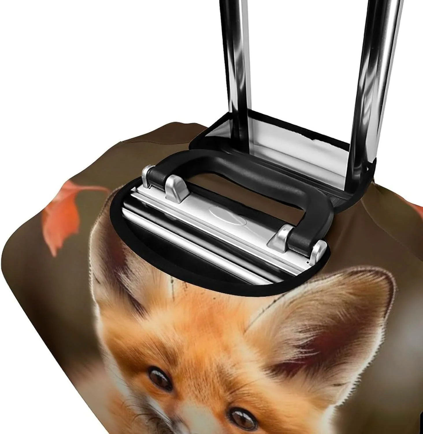 Suitcase Covers for Luggage Cute Fox Fashion Luggage Cover Washable Protector Waterproof Suitcase Cover Anti-scratch Travel Suitcases Covers Case for 19-32 Inch Luggages XL