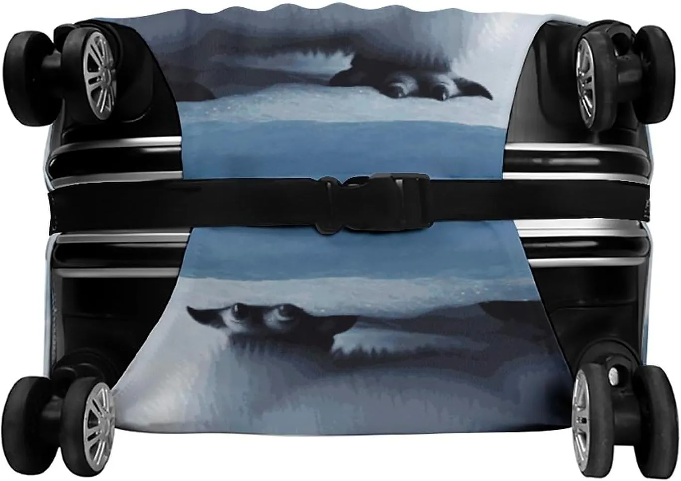 Suitcase Covers for Luggage Cute Penguins Fashion Luggage Cover Washable Protector Waterproof Suitcase Cover Anti-scratch Travel Suitcases Covers Case for 19-32 Inch Luggages XL