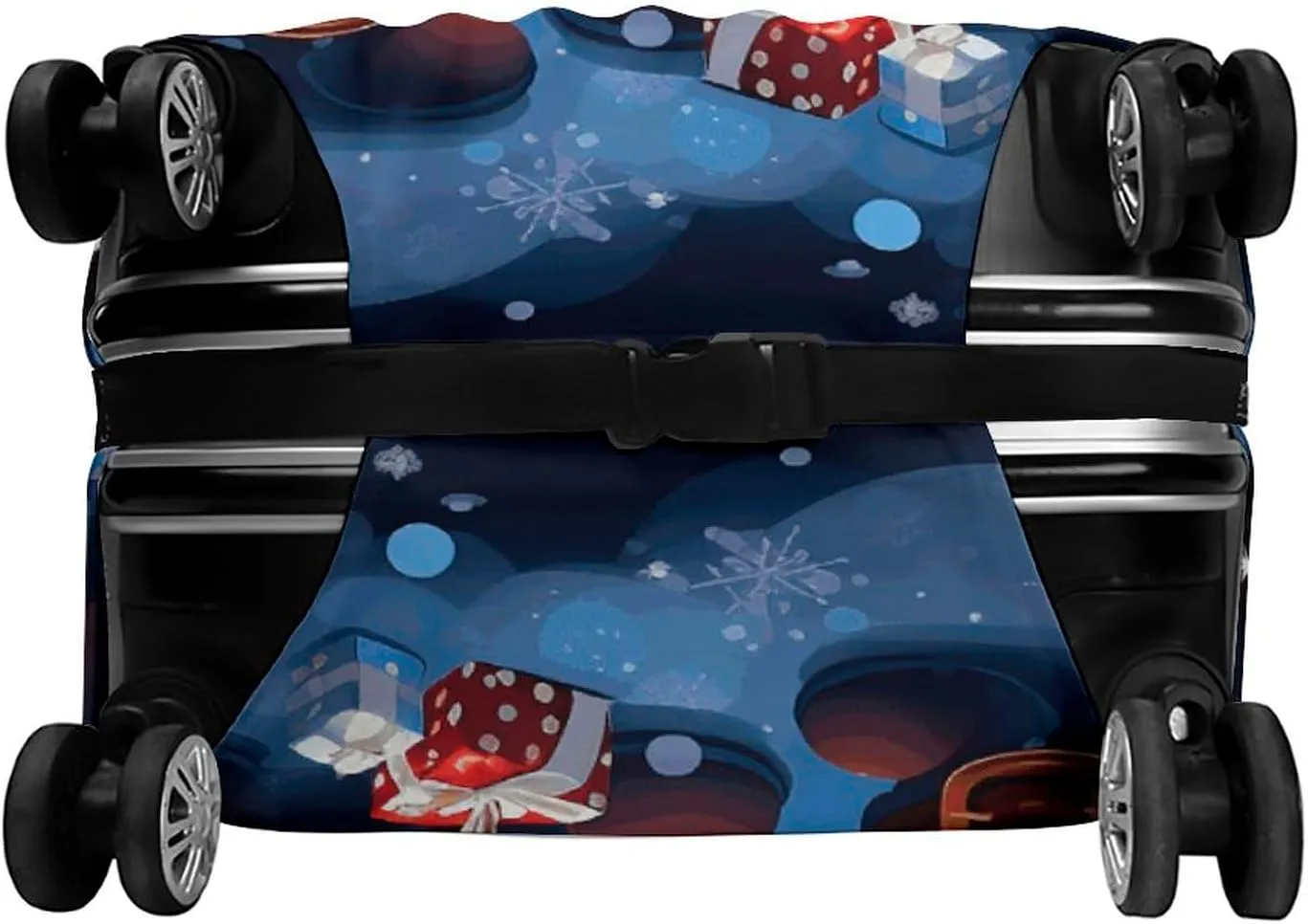 Suitcase Covers for Luggage Super Cute Santa Claus Fashion Luggage Cover Washable Protector Waterproof Suitcase Cover Anti-scratch Travel Suitcases Covers Case for 19-32 Inch Luggages L