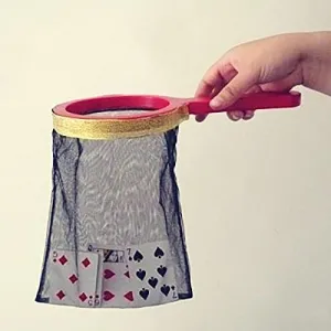 SUMAG Force Bag (Mesh Bag) with Handle Magic Tricks Mind Bag Appearing Vanishing Magic Magician Stage Illusions Gimmick Mentalism Prop