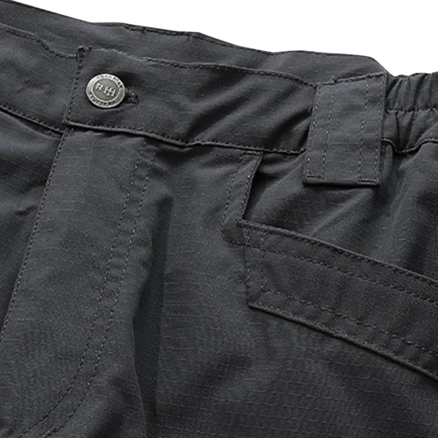 Tactical Work Pants for Men Construction Multi-Pockets Zipper Cargo Pants Solid Color Straight Casual Pants
