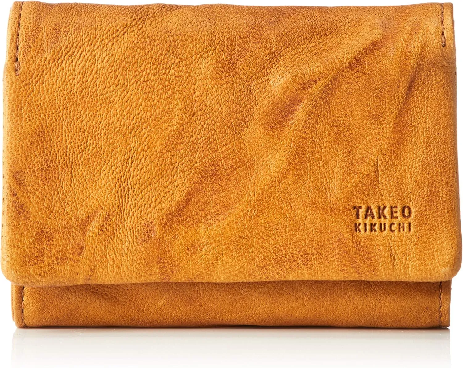TAKEO KIKUCHI(タケオキクチ) Men's Oyster Small Trifold Wallet