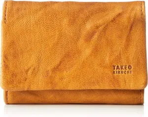 TAKEO KIKUCHI(タケオキクチ) Men's Oyster Small Trifold Wallet