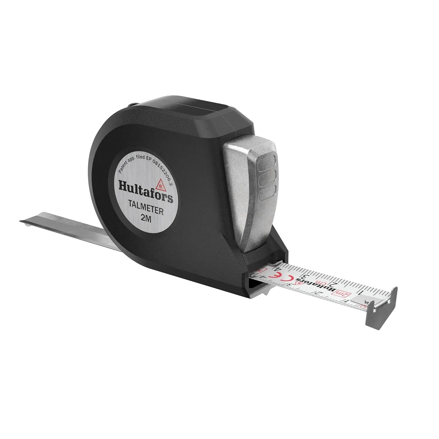 Talmeter Tape Measure 2 metres I Hultafors I Accuracy Class II I Made in EU I 7-in-1 Tape Measure with Unique Measuring and Marking Function I 359103