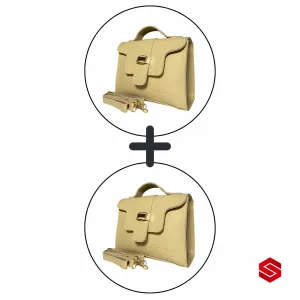 Tasha's (DUO DEAL) - Crossbody Bag (BEIGE)