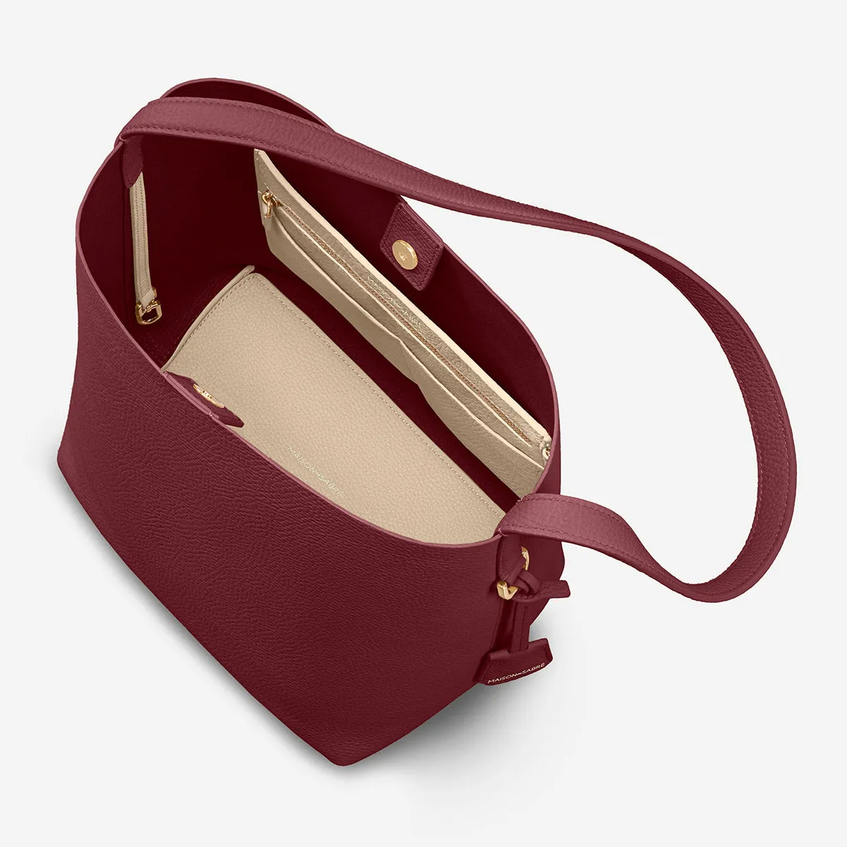 The Bucket Soft Tote - Plum Nude