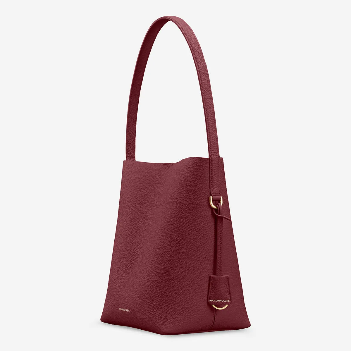 The Bucket Soft Tote - Plum Nude