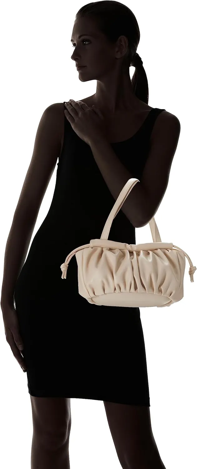 The Drop Shanae Scrunch Bag with Drawstring Closure