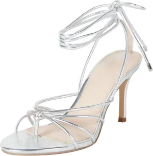 The Drop Women's Archie Lace-up Strappy Heeled Sandal Open Toe Heels