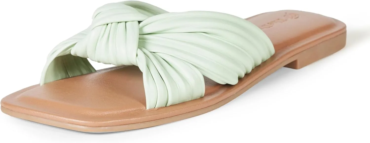 The Drop Women's Ida Bow Flat Sandal
