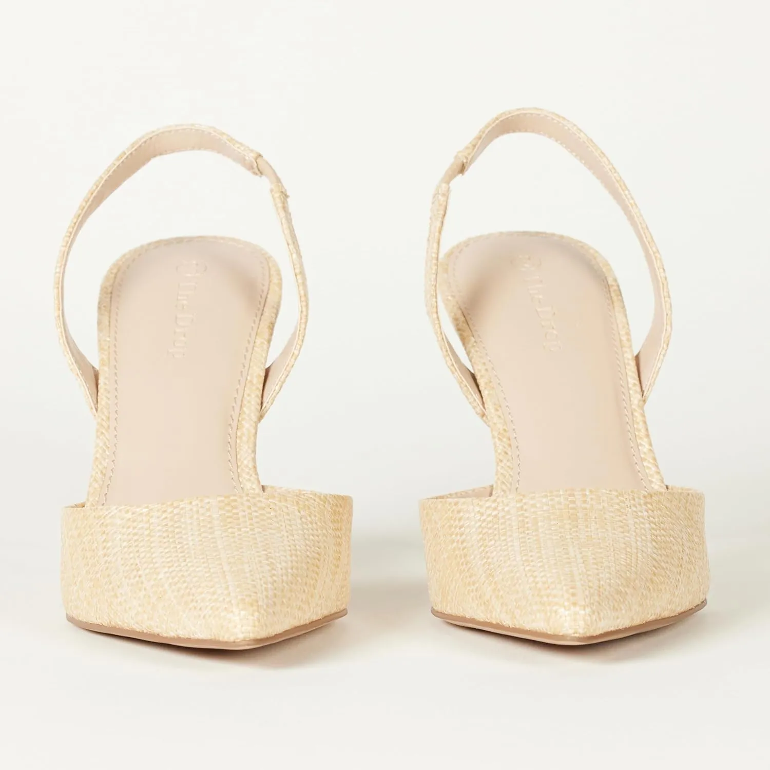 The Drop Women's Klara Clean Pointed Toe Sandals