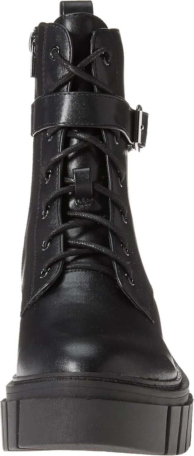 The Drop Women's Koi Lace Up Platform Combat Boots