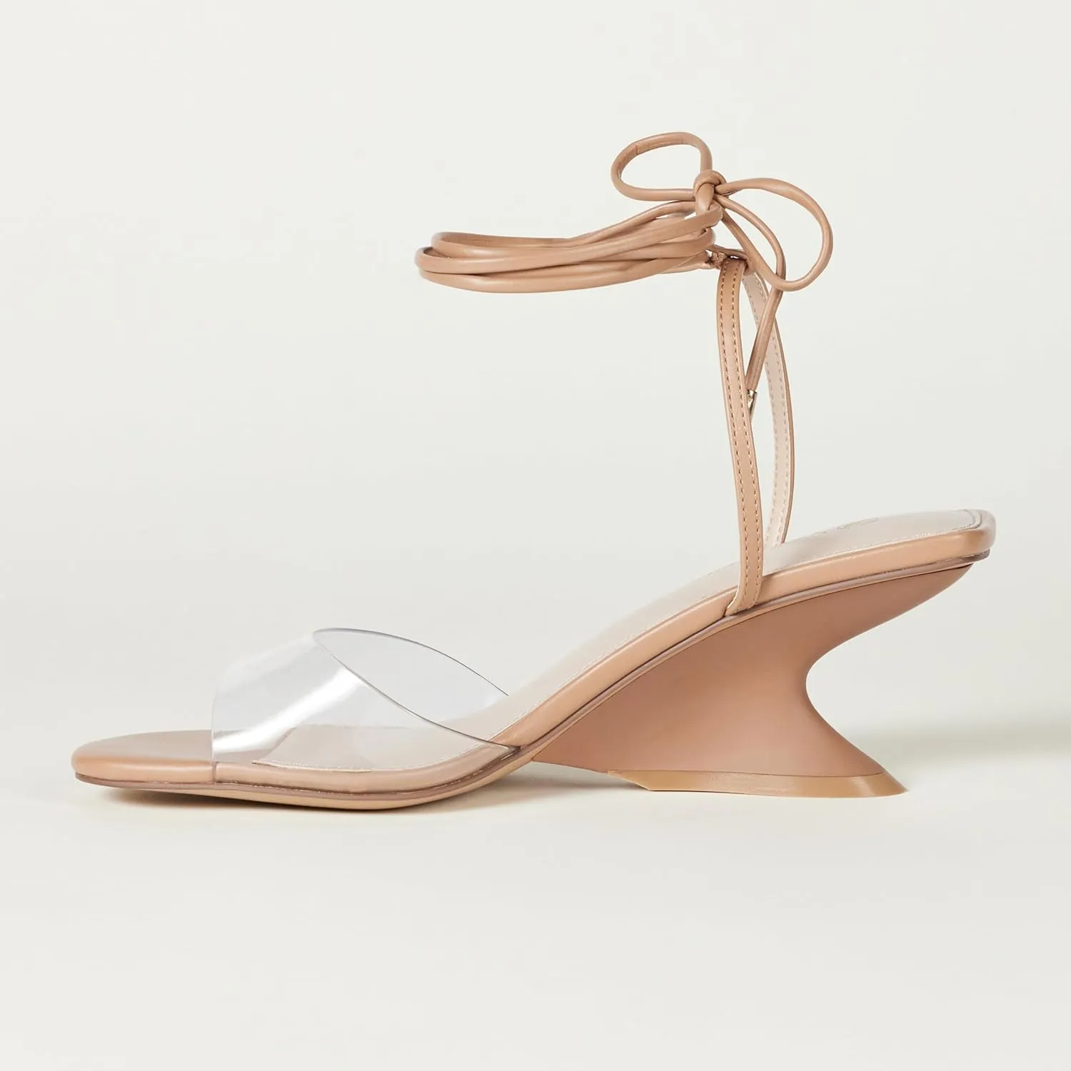The Drop Women's Phoenix Lace Up Sculpted Heeled Sandal