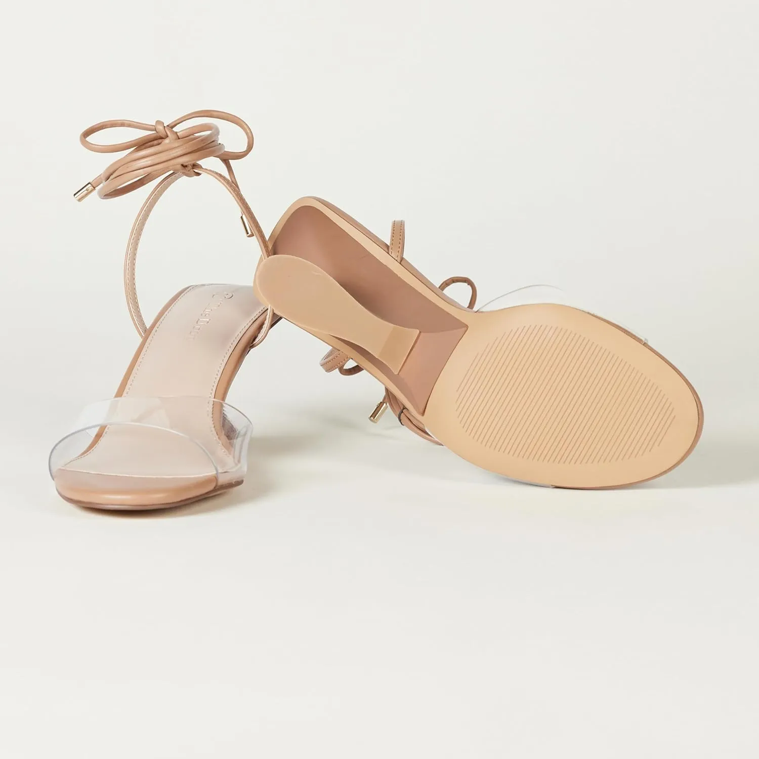 The Drop Women's Phoenix Lace Up Sculpted Heeled Sandal