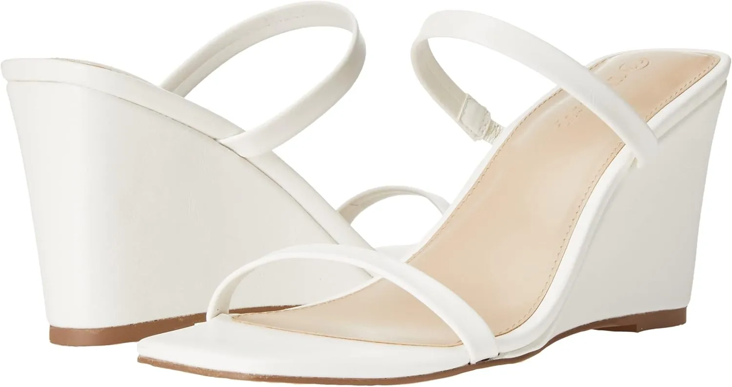 The Drop Women's Sophia Two Strap Wedge Sandals