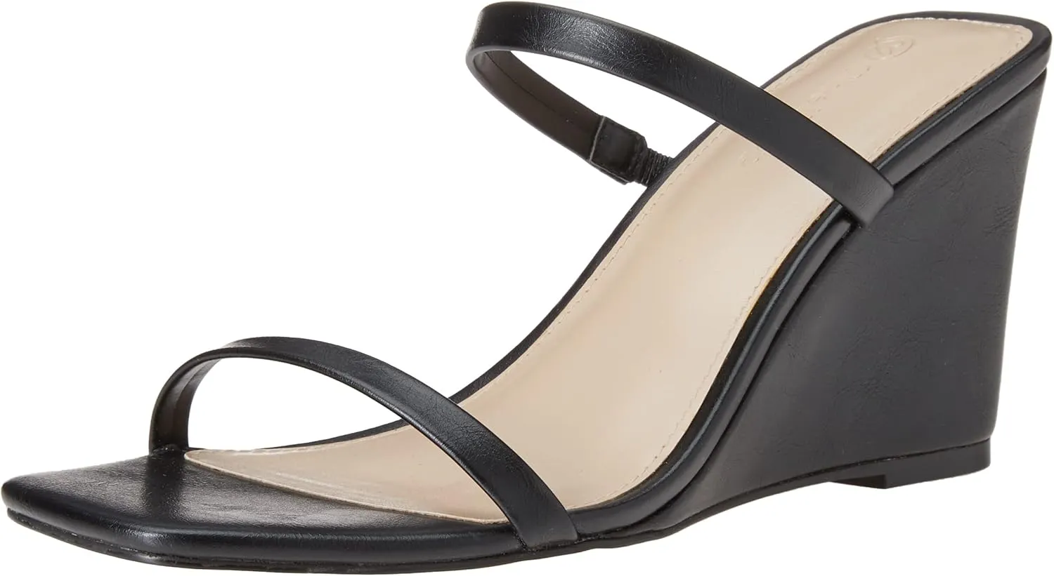 The Drop Women's Sophia Two Strap Wedge Sandals