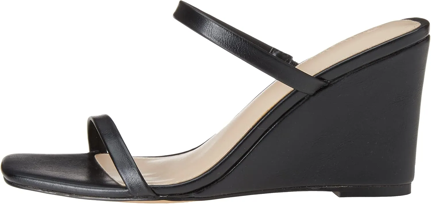 The Drop Women's Sophia Two Strap Wedge Sandals