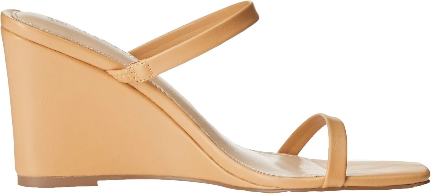 The Drop Women's Sophia Two Strap Wedge Sandals