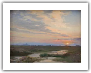 The Ibis - Peder Severin Kroyer : ''Evening Atmosphere from Skagen'' (1893) - Museum-Grade Giclee