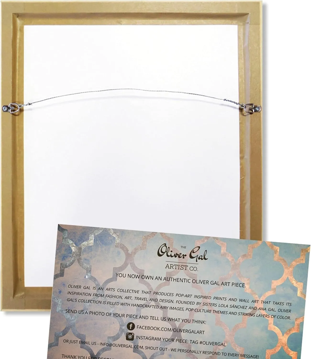 The Oliver Gal Artist Co. Fashion and Glam Wall Art Canvas Prints Outfits Denim Dream Home Décor, 10" x 15", Black Floating Frame