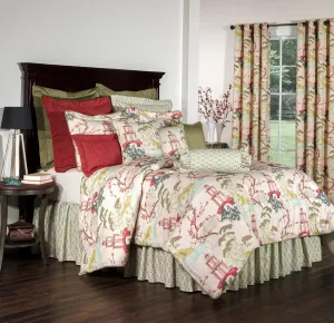 Thomasville At Home Zen Linen Comforter Only, Full Comforter Only 90" Long x 82" Wide, Cotton,