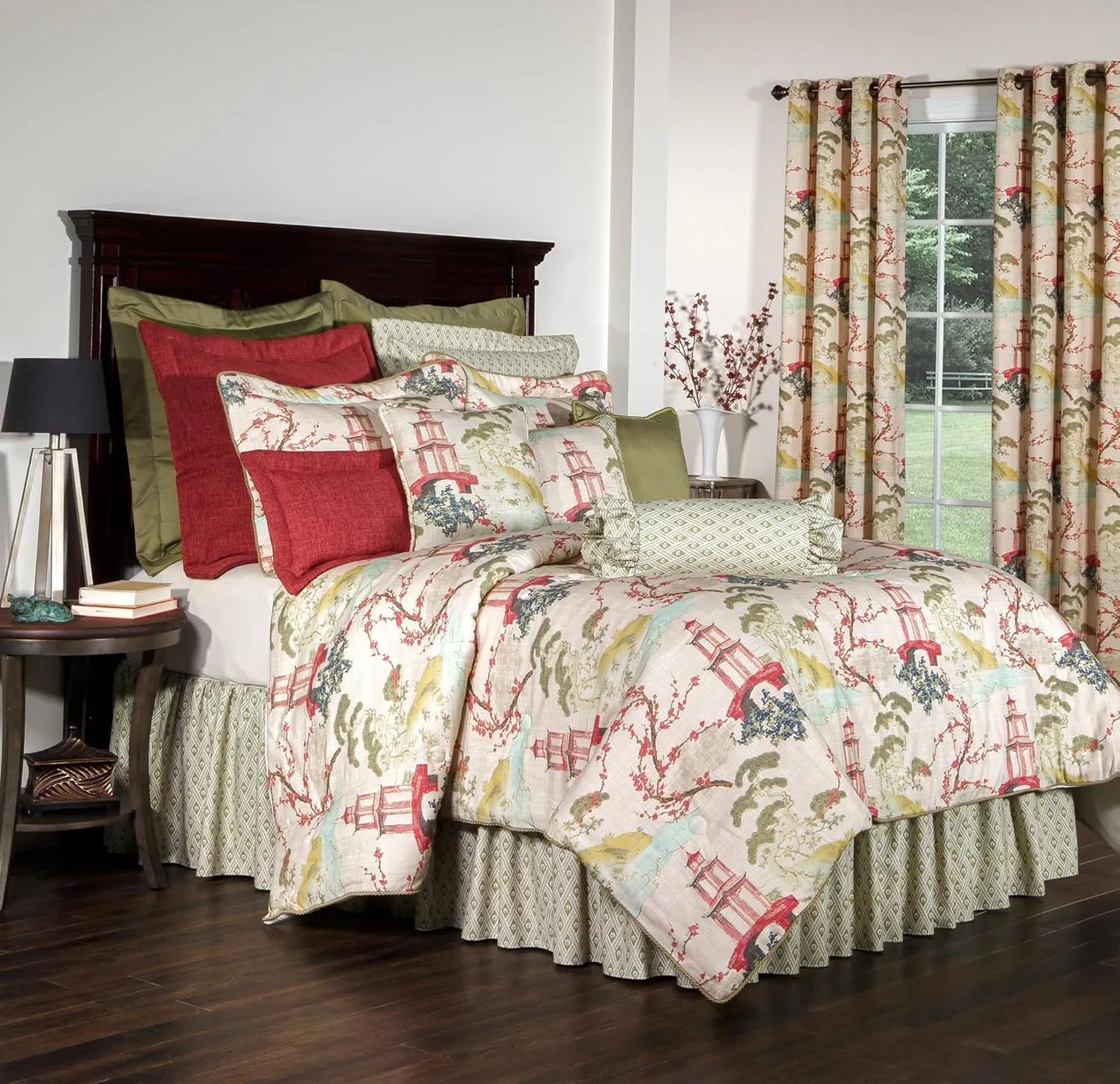 Thomasville At Home Zen Linen Comforter Only, Full Comforter Only 90" Long x 82" Wide, Cotton,