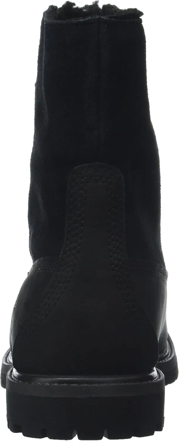 Timberland Women's Teddy Fleece Fold Down WP Ankle Boot