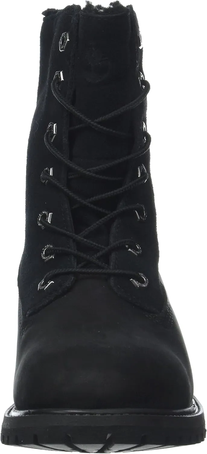 Timberland Women's Teddy Fleece Fold Down WP Ankle Boot