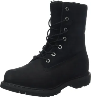 Timberland Women's Teddy Fleece Fold Down WP Ankle Boot