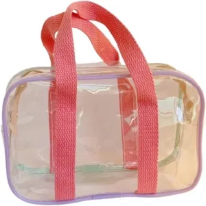 Toiletry Bag 1 Pc Women Clear SummerLarge Travel Zipper Shoulder Bag Female Washing Toiletry Bag Handbag