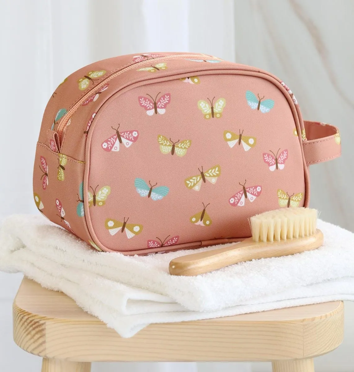 Toiletry bag: Butterflies