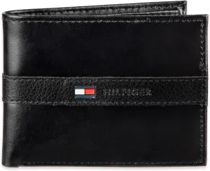 Tommy Hilfiger Men's Classic Bifold Wallet with ID Window and Multiple Card Slots