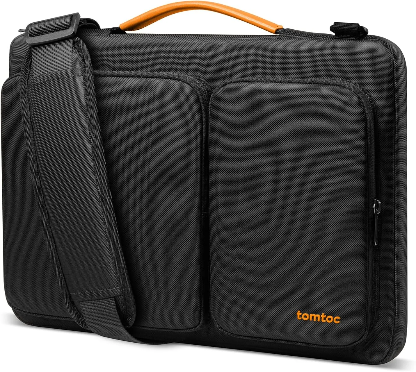 tomtoc 360 Protective Laptop Shoulder Bag for 15 Inch New MacBook Air M4 M3/A3114 M2/A2941 2025-2023, 15 Inch Microsoft Surface Laptop 6/5, Water-Resistant Accessory Case for MacBook Pro A1990 A1707