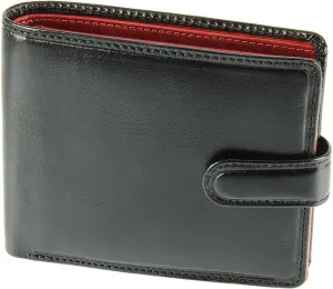 TR-35 Classic Tri Fold Wallet Coin ID Holder Black