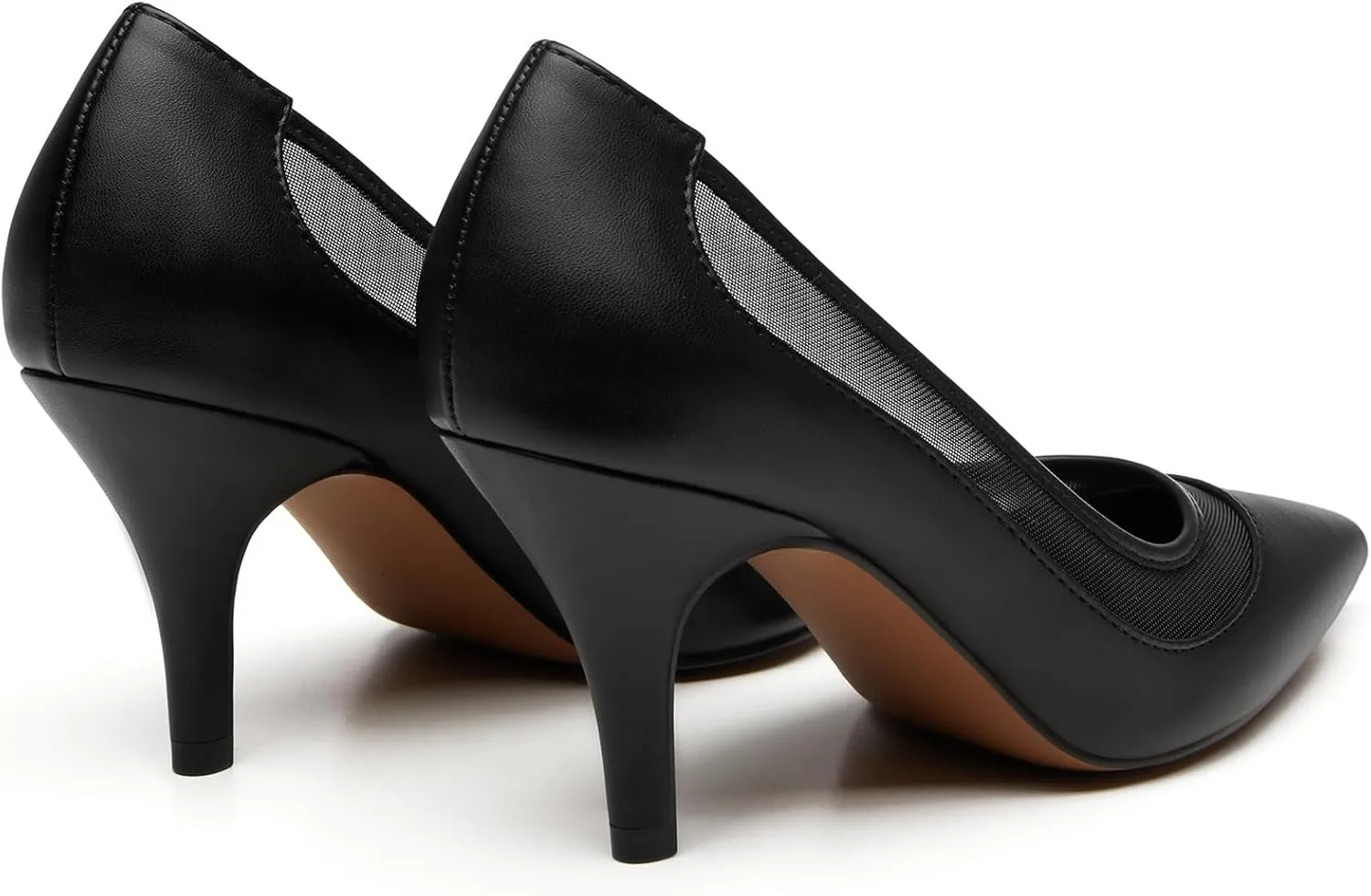 Trary Women’s Slingback Pumps, Black Heels Gold Heels Nude Pink Red Heels, Pointed Toe High Heels for Women Sexy Stiletto Heels Buckle Ankle Strap Closed Toe Pumps Office Party Prom Dress Shoes