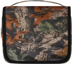 Travel Toiletry Bag for Women & Men Forest Tree Leaves Hanging Cosmetic Organizer Portable Waterproof Makeup Case Make Up Bag with Compartments Travel Essentials for Bathroom Shower
