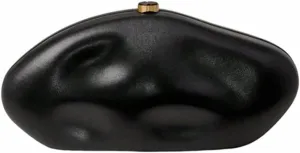 Trendy Ladies Faux Leather Crossbody Bag Irregular Shell Purse PU Leather Women's Evening Handbag for Party Casual