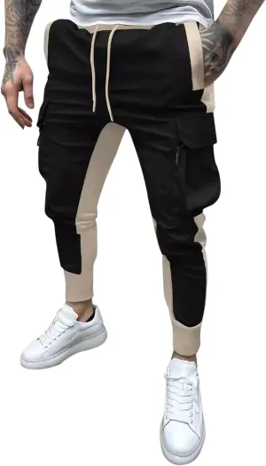 TéRmicos para Long Pants Men's and Big Men's Relaxed Fit Cargo Pants with Stretch Mens Outdoor All Terrain Cargo Pant Lined Mens Jeans Casual Wrinkle Pants Jogger Sweatpants Men