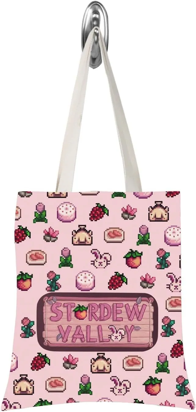 TSOTMO Trendy Gaming Gift Video Game Gift Game Bag For Gamers Gaming gift for Women Sister (VALL tote)