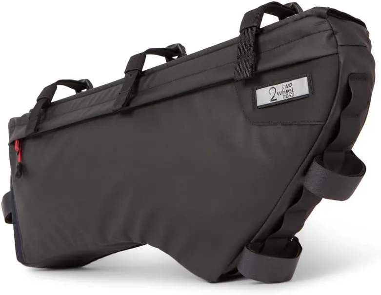 Two Wheel Gear - Mamquam Bicycle Frame Bag - Water Resistant, Adjustable - Designed for Commuting and Touring