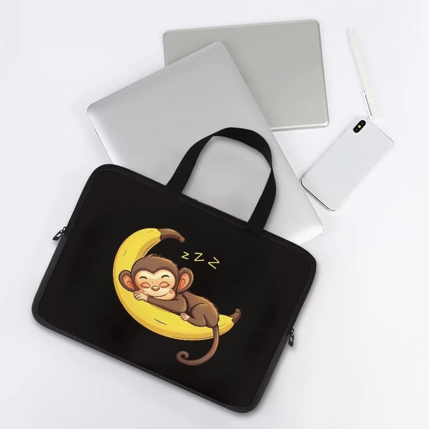 Uasibuni Laptop Sleeve Case with Handle for 14/15.6/ 17In Laptop,Laptop Case Cover Cute Laptop Bag for Women Men